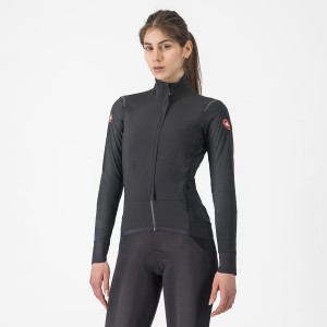 Castelli ALPHA FLIGHT ROS W Women Jackets Black / Black | 2038-WSRAN