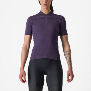 Castelli ANIMA 4 Women Jersey Purple | 4281-NFGEU