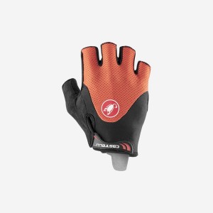 Castelli ARENBERG GEL 2 Men Gloves Red / Black | 2489-QKMRG