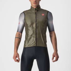 Castelli ARIA Men Vest Brown | 9713-MOWHT