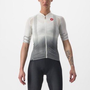 Castelli CLIMBER'S 2.0 W Women Jersey White / Olive | 3985-PLAKR