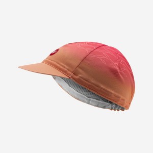 Castelli CLIMBER'S 2 Women Cap Orange | 7583-OTKXN