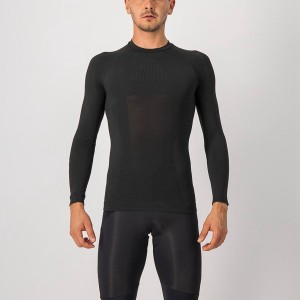 Castelli CORE SEAMLESS Men Base Layer Black | 1826-AYOVX