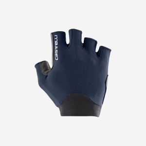 Castelli ENDURANCE Men Gloves Blue | 6275-DSZPW