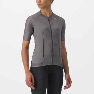 Castelli ENDURANCE W Women Jersey Grey | 8726-WMYCX