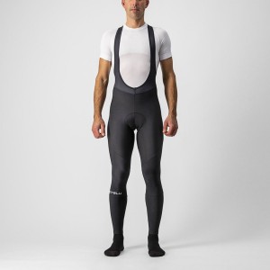 Castelli ENTRATA Men Bib Tights Black | 9812-WOGFZ