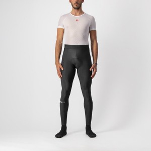 Castelli ENTRATA Men Leggings Black | 3419-LTOPK