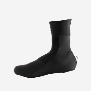 Castelli ENTRATA Men Shoecovers Black | 2741-QNRMF