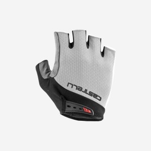 Castelli ENTRATA V Men Gloves White | 4801-KYCZF