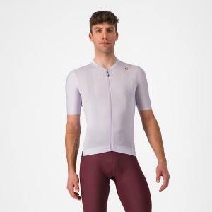 Castelli ESPRESSO Men Jersey Purple White / Dark Grey | 6703-PNHGC