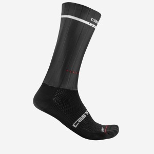 Castelli FAST FEET 2 Men Socks Black | 2583-OHBJA