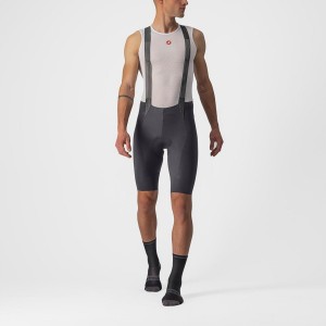 Castelli FREE AERO RC Men Bib Shorts Dark Grey | 9532-QCFWY