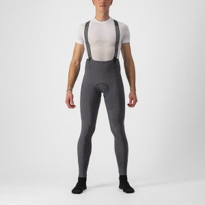 Castelli FREE AERO RC Men Bib Tights Dark Grey | 9860-WUTPF