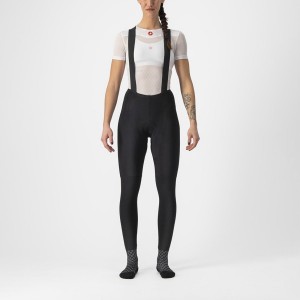 Castelli FREE AERO RC W DT Women Bib Tights Black | 0731-DHLYK