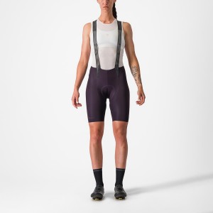 Castelli FREE AERO RC W Women Bib Shorts Black | 7896-YDOIQ