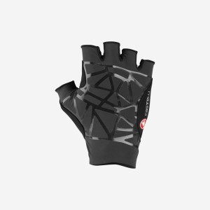 Castelli ICON RACE Men Gloves Black | 4085-OVMNL