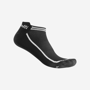 Castelli INVISIBILE Women Socks Black | 4315-FOLZK