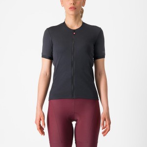 Castelli LIBERA Women Jersey Black | 5376-KXRCV