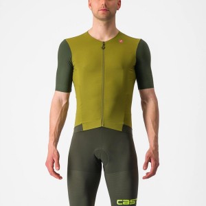 Castelli PREMIO Men Jersey Green / Deep Green | 3018-AXGUR