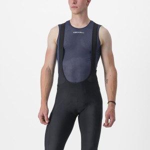 Castelli PRO MESH 2.0 SLEEVELESS Men Base Layer Blue | 8105-YNGUW