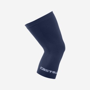 Castelli PRO SEAMLESS KNEE WARMER Women Leg Warmer Blue | 7041-AXNHP