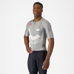 Castelli R-A/D Men Jersey Multicolor Grey | 4690-VZGHB