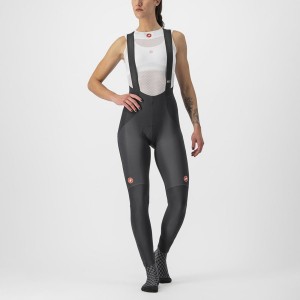 Castelli SORPASSO RoS W Women Bib Tights Black | 5780-JDHUQ