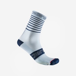 Castelli SUPERLEGGERA W 12 Women Socks Blue | 0943-LPIAE