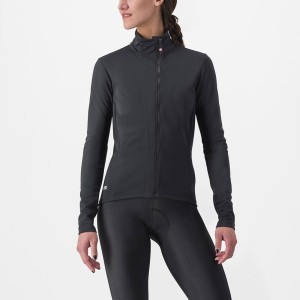 Castelli TRANSITION 2 W Women Jackets Black | 1023-NMLDU