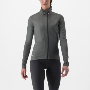 Castelli TRANSITION 2 W Women Jackets Grey | 7534-ZDAUN