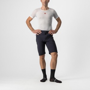 Castelli UNLIMITEDGY Men Shorts Black | 6752-CMOEJ