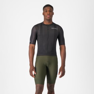 Castelli UNLIMITED CARGO Men Bib Shorts Deep Green | 5942-YLOXD