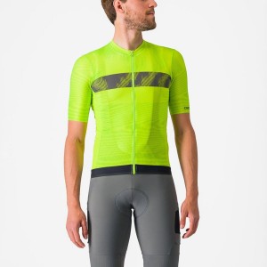 Castelli UNLIMITED ENDURANCE Men Jersey Light Green / Dark Grey | 8642-CEUGT