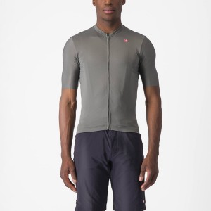 Castelli UNLIMITED ENTRATA 2 Men Jersey Grey | 7849-RSTMZ