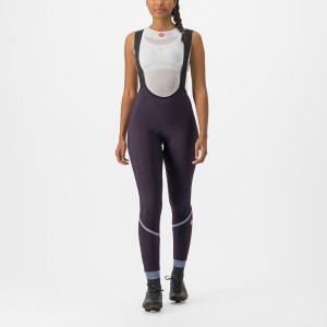 Castelli VELOCISSIMA DT Women Bib Tights Silver | 3216-SPJBQ