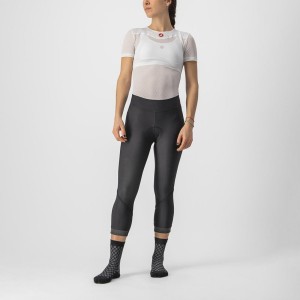 Castelli VELOCISSIMA THERMAL KNICKER Women Leggings Black / Black | 1709-LZNCE