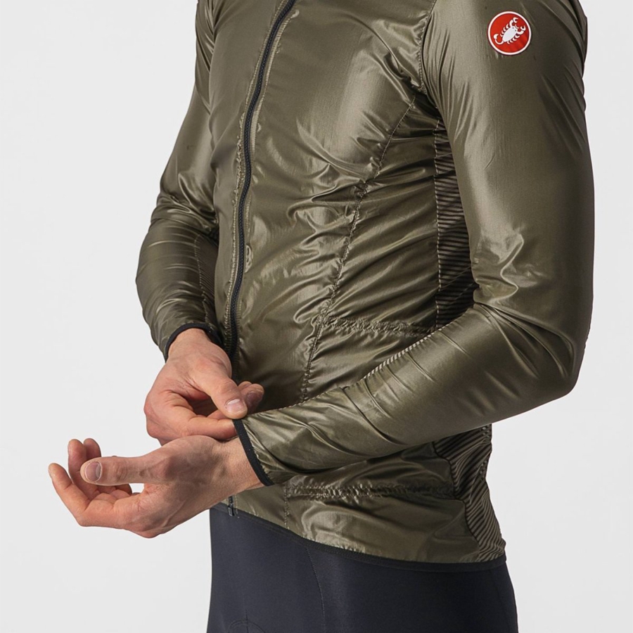 Castelli ARIA SHELL Men Protection Brown | 5193-TENOJ