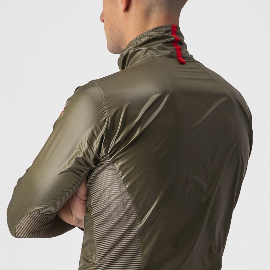 Castelli ARIA SHELL Men Protection Brown | 5193-TENOJ