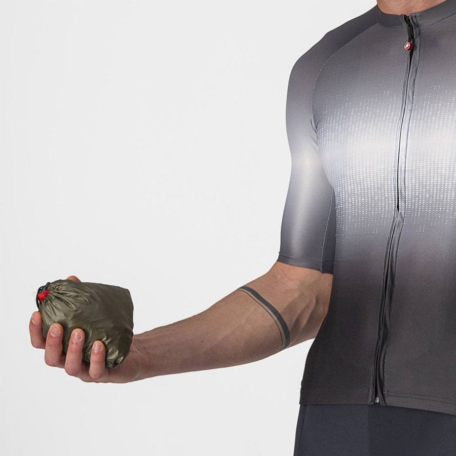 Castelli ARIA SHELL Men Protection Brown | 5193-TENOJ