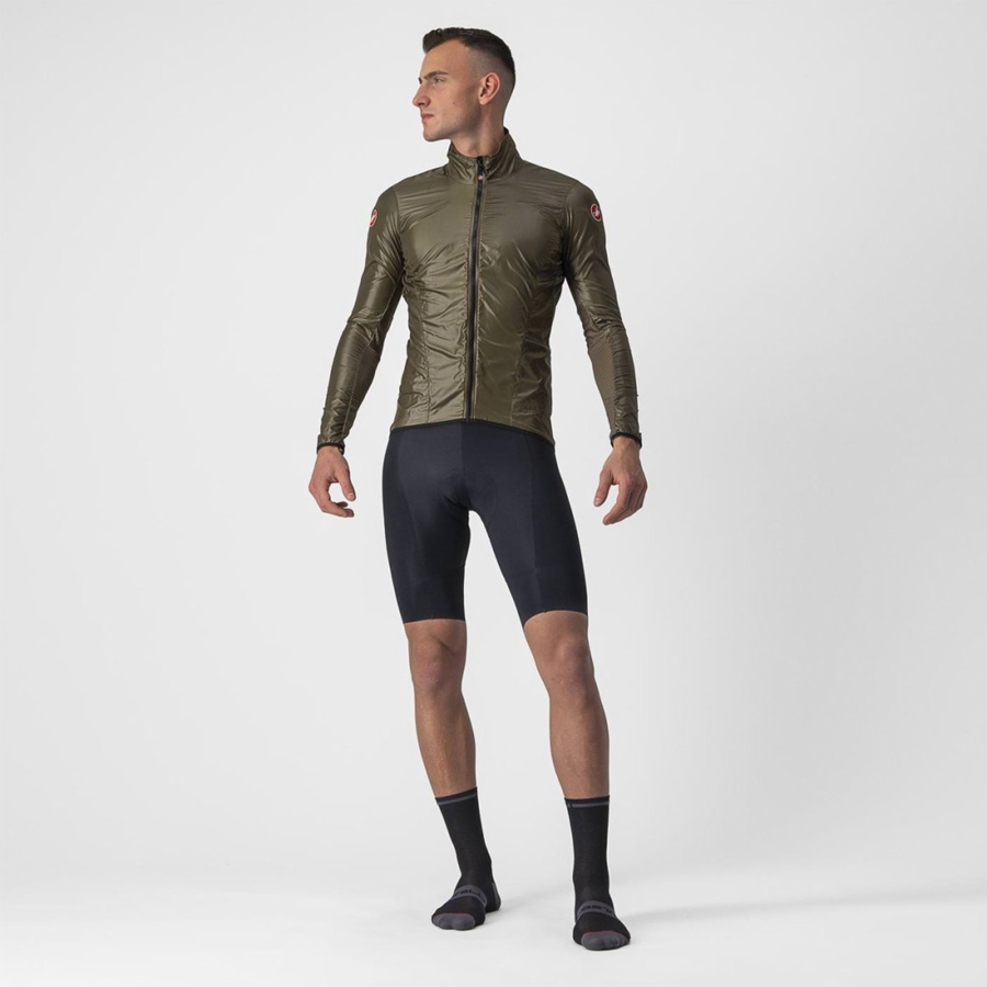 Castelli ARIA SHELL Men Protection Brown | 5193-TENOJ