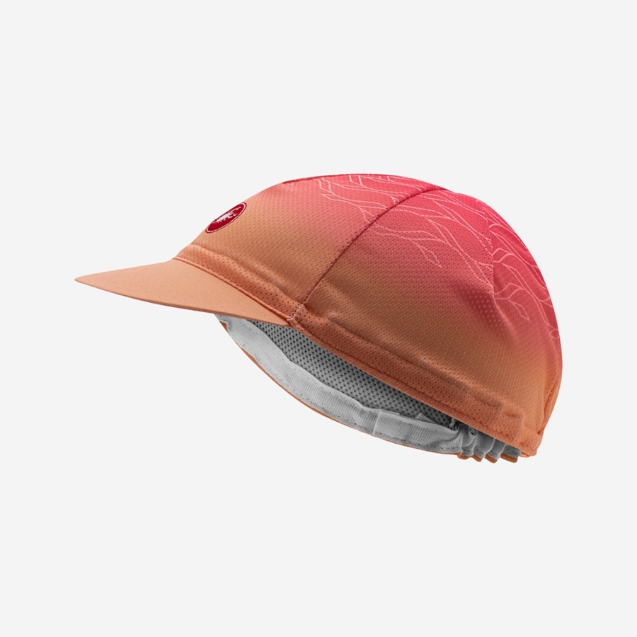 Castelli CLIMBER\'S 2 Women Cap Orange | 7583-OTKXN