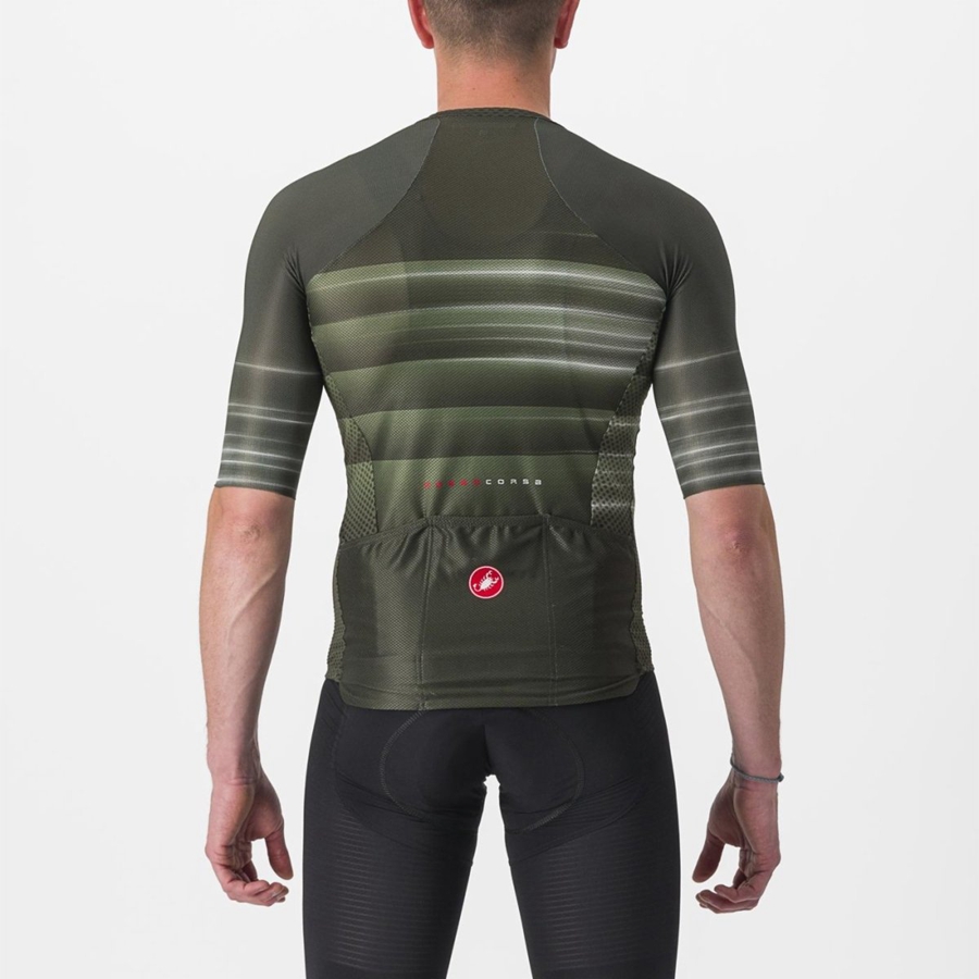 Castelli CLIMBER'S 3.0 SL2 Men Jersey Deep Green | 1736-KJCMS