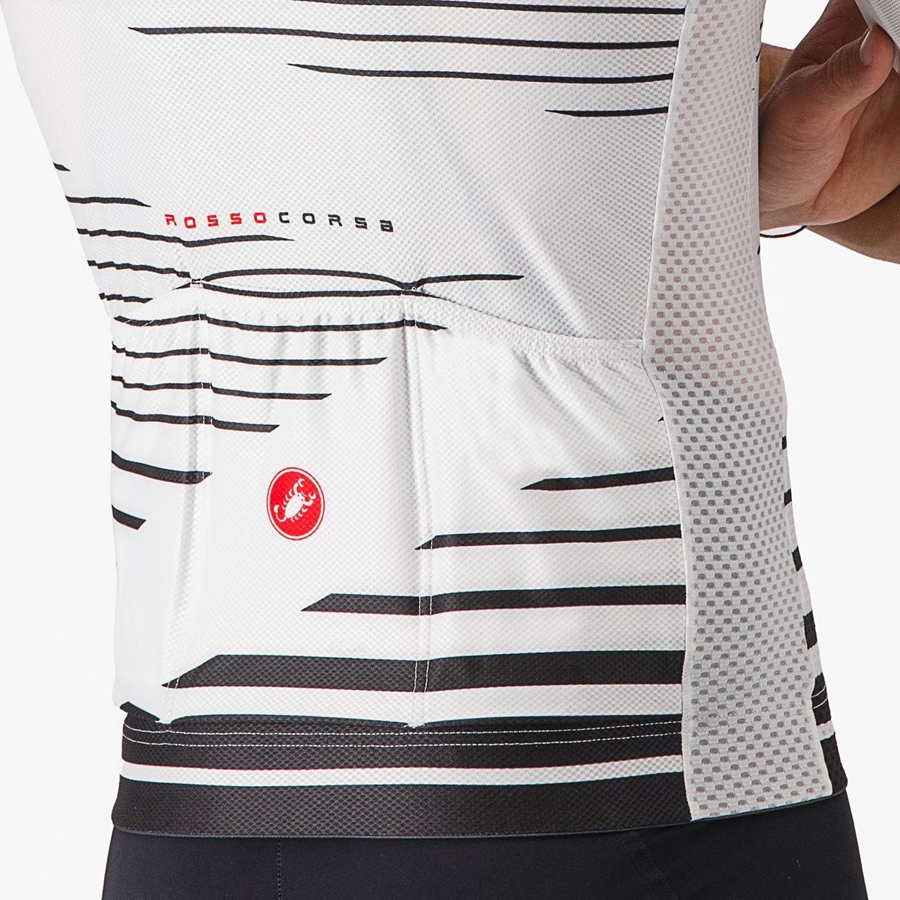 Castelli CLIMBER'S 4.0 Men Jersey White / Black | 2503-RUXSC