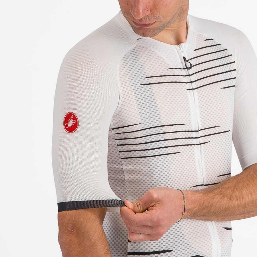 Castelli CLIMBER'S 4.0 Men Jersey White / Black | 2503-RUXSC