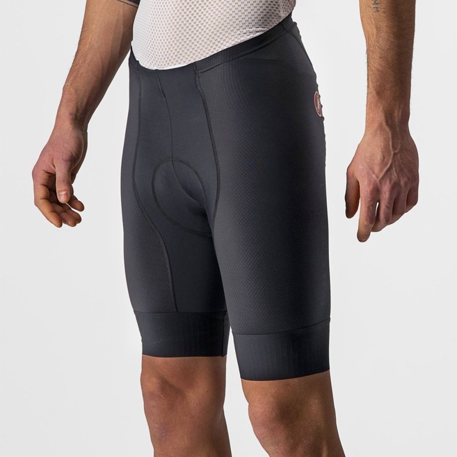 Castelli COMPETIZIONE Men Shorts Black | 7021-CTVNE