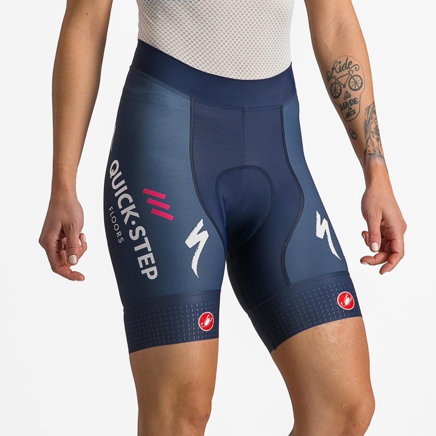 Castelli COMPETIZIONE W Women Shorts Blue / White | 7814-AZDGU