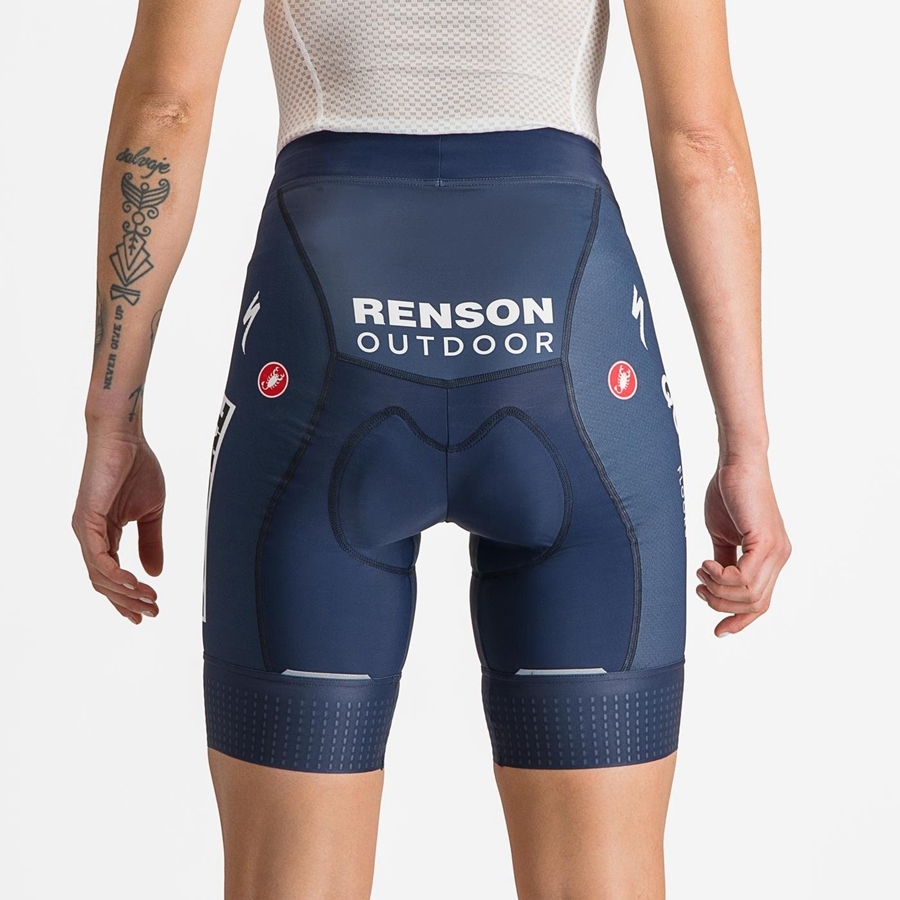 Castelli COMPETIZIONE W Women Shorts Blue / White | 7814-AZDGU