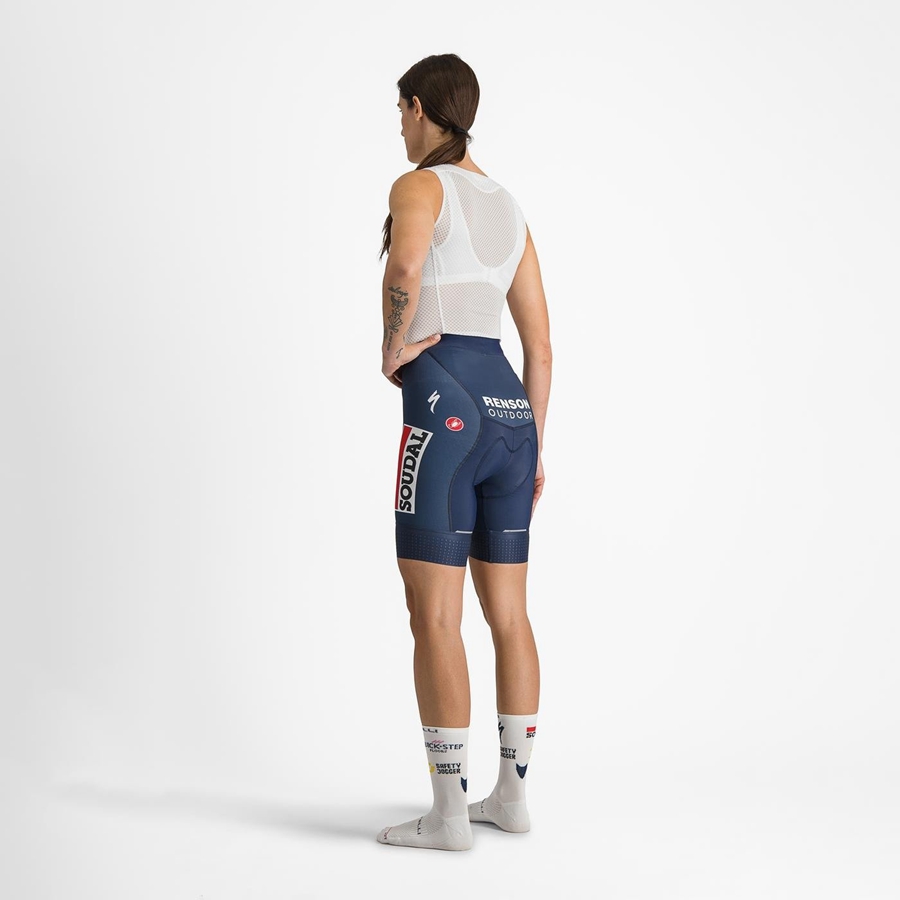 Castelli COMPETIZIONE W Women Shorts Blue / White | 7814-AZDGU