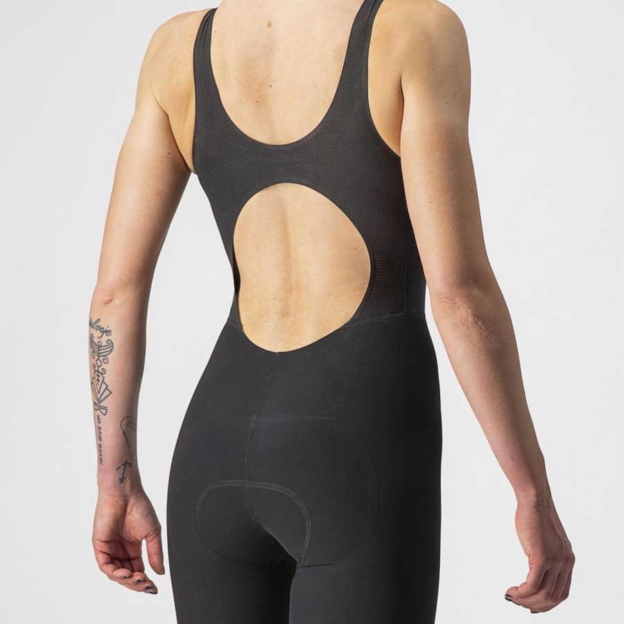 Castelli ELITE W Women Speedsuits Black | 1407-IRBEA