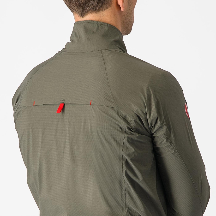 Castelli EMERGENCY 2 RAIN Men Protection Green | 4239-WLJDV